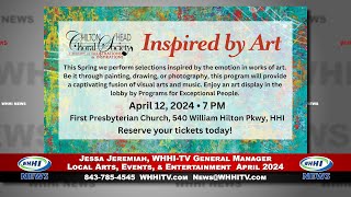 WHHI NEWS | Jessa Jeremiah: Local Arts, Events, & Entertainment | April 11, 2024 | WHHITV
