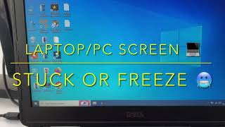 Laptop Screen Freeze or Stuck | Reset Graphics Driver - 2 Methods