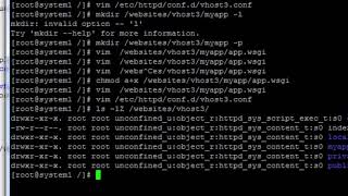 RHCE-7: Deploy a basic WSGI Application