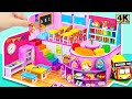 Building Miniature School from Cardboard and DIY School Supplies, Classroom ❤️ DIY Miniature House