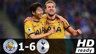Leicester City vs Tottenham Hotspur 1-6 All Goals & Extended Highlights | EPL 05/18/17 HD