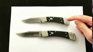 Buck Knives Ranger 112 Vs. 110 Elite