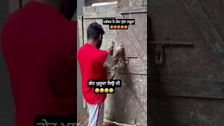 ਜੁਗਾੜੀ ਮਿਸਤਰੀ 🤨🤨 #car  #mistri  #gate  #welding  #welder  #comedy  #trending