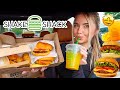 Trying Shake Shack For The FIRST Time Mukbang!