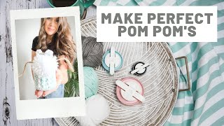 Perfect Pom Pom Tutorial - How to use a Pom Pom Maker