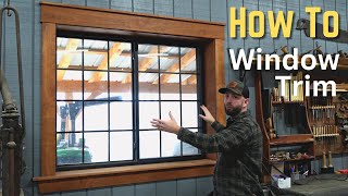 How To Install Pro-Level Window Trim w/ EASY TRICK