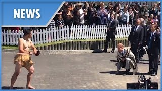 Prince Harry honoured with Maori Haka Pōwhiri ceremony in Rotorua