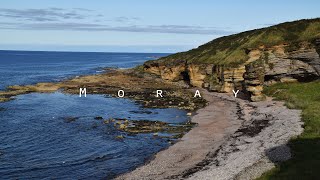 Moray | Exploring Sea Caves | Burghead | Duffus Castle  | North-East Scotland Road Trip Part 2