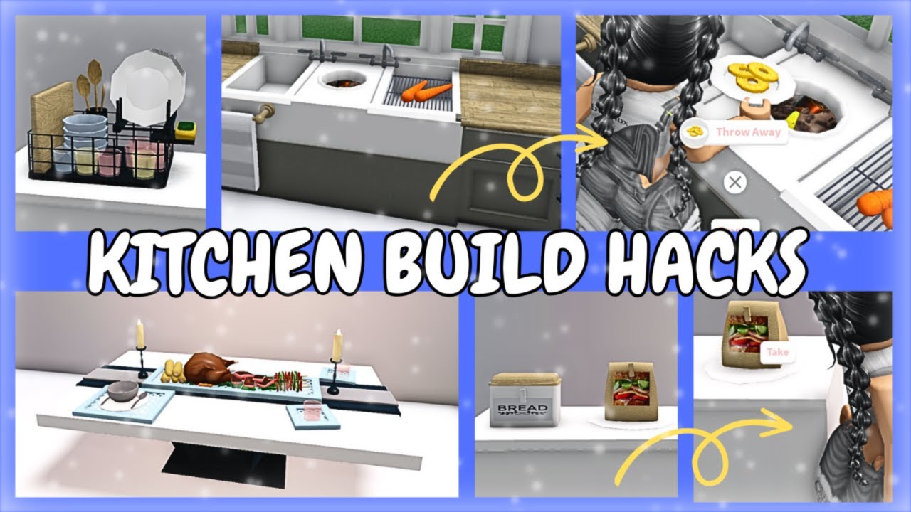 5 Bloxburg KITCHEN Building Hacks *2023* - YouTube