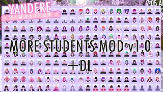 More Students Mod V.1 ll Yandere Simulator Mod +DL