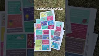 Kids Lunch Box Notes | Motivational Messages | Quotes for Children | Positive Vibes | Back to School