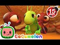 The Ant and the Grasshopper + 15 MIN LOOP| CoComelon Nursery Rhymes & Kids Songs