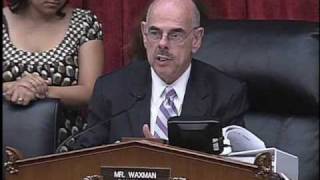 Chairman Waxman doesn't know what is in his own Health Care Bill