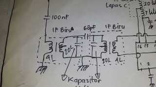 Skema radio sw 80 meter mode am