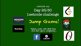 Leetcode - Jump Game Python Solution #55