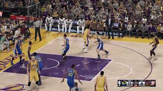 NBA 2K16 Golden state Warriors vs Los Angeles Lakers (Xbox One)