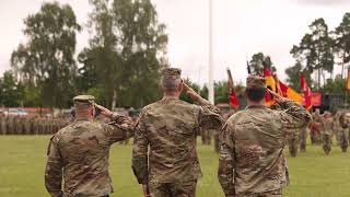 41st Field Artillery Brigade Change of Command Ceremony at Grafenwoehr