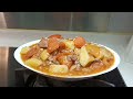 【真叻】美食 28： 蕃茄薯仔煮免治豬肉🍅🥔🍖三大秘訣大公開🤫 簡單零失敗💯 意粉絕配😋 一家大細食到舐舐脷， 記得煮多啲飯或者意粉， 先至夠食🤤廣東話影片