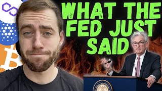 What The FED Just Said About Stocks And Cryptos! (FED Minutes)