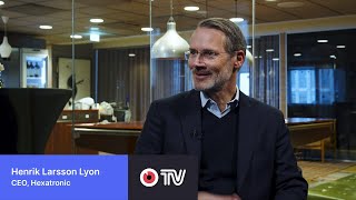 Hexatronic Group's CEO Henrik Larsson Lyon in an interview about the Interim report Q1, 2024