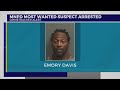 MNPD 'Most Wanted' suspect arrested