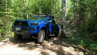 Jericho Mountain State Park 4x4 off road trail - Easy Course Part 1.