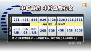 【2014.05.30】中華電正式開台 4G時代來了 -udn tv