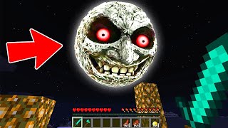 i Found Scary LUNAR MOON 😱 in Minecraft | ( Part-1 ) |