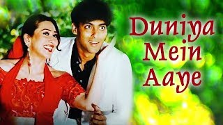 Duniya Mein Aaye | Salman Khan | Rambha | Judwaa Songs | Kumar Sanu | Kavita Krishnamurthy