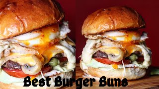 طريقة تحضير خبز البرجر الأمريكي / Burger Buns perfect recipe / Recette pain hamburger