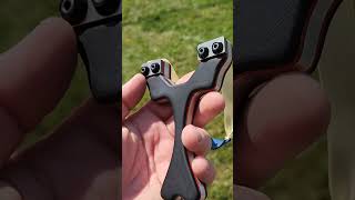 Shooting my first G10 slingshot build