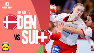 Denmark 🆚 Switzerland | Highlights | Women’s EHF EURO 2024