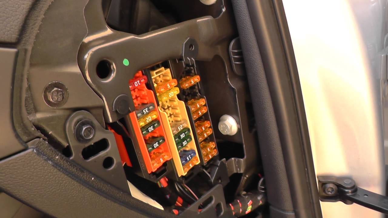 Audi A4 B7 Relay Diagram