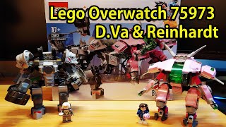 Lego Blizzard Overwatch 75973 D.Va \u0026 Reinhardt｜樂高《鬥陣特攻》D.Va \u0026 Reinhardt 開箱