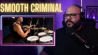 Drummer Reacts : Michael Jackson's Drummer Jonathan Moffett Performs "Smooth Criminal"
