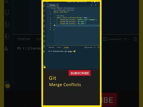 Git Tutorial Telugu, Git Merge Conflicts, Git GitHub, Telugu Git Course, GitHub Tutorial Git #shorts