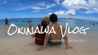 【沖縄vlog】社会人同棲カップルの夏休み🌴|2泊3日|沖縄旅行がchillすぎた