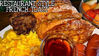 JUST LEXX FRENCH TOAST | BRUNCH RECIPES | COOK WITH ME 🔥