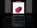 CUBE WALK using html css #coding #programming
