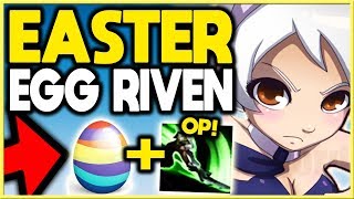 Easter Egg Riven?! Going for Rank 1 in Challenger! (League of Legends)