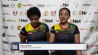 CARIBBEAN SQUASH PLAYERS WELCOME DOUBLES COURTS IN GUYANA