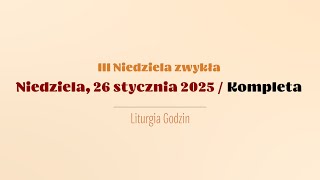 #Kompleta | 26 stycznia 2025