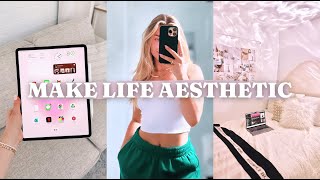 HOW TO MAKE YOUR LIFE AESTHETIC | room, phone, style, instagram...