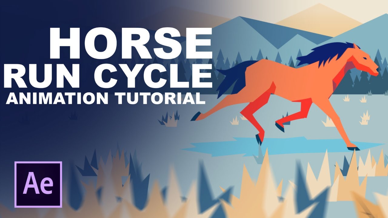 Horse Run Cycle Animation Tutorial Youtube