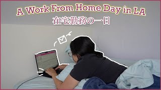 【LA生活密着】20代OLが家に引きこもって在宅勤務する日