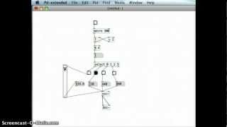 Pure Data Tutorial 06 - Sequence of Different Sounds