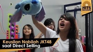 Uniknya JKT48 : Usilnya Nabilah JKT48 saat Direct Selling