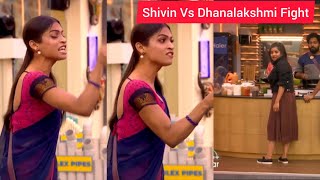 Biggboss 6 tamil # Dhanalakshmi Vs Shivin Fight #biggboss 6 today promo #