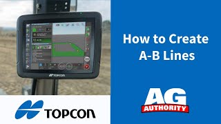 Topcon X Series - How to Create A B Lines