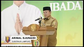 Gubernur Arinal Djunaidi Melepas Jamaah Calon Haji Provinsi Lampung